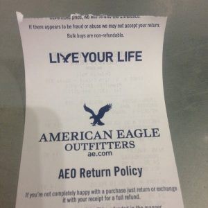 AEO Return Policy