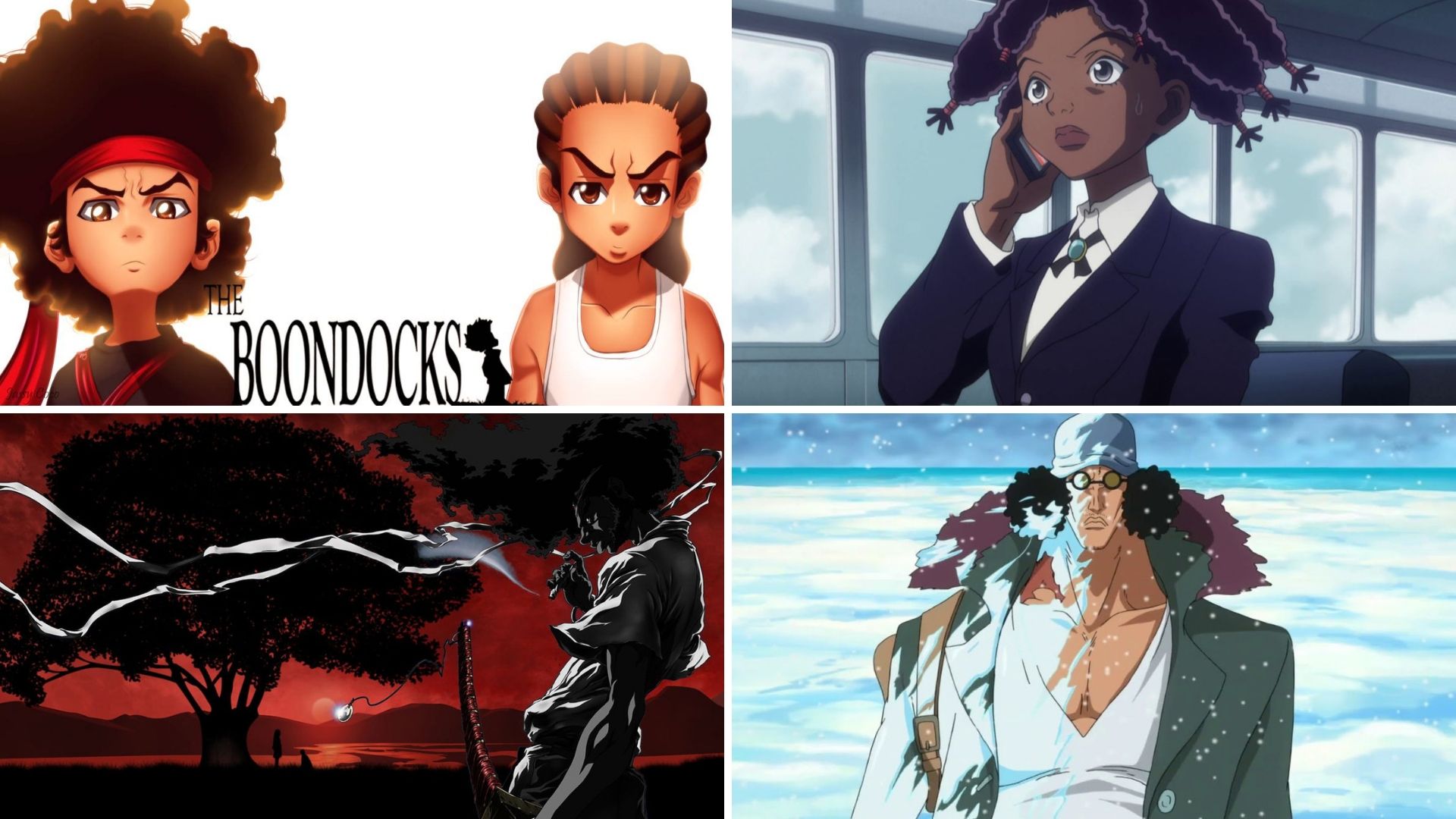 Top 10 Dark-Skinned and Black Anime Characters 