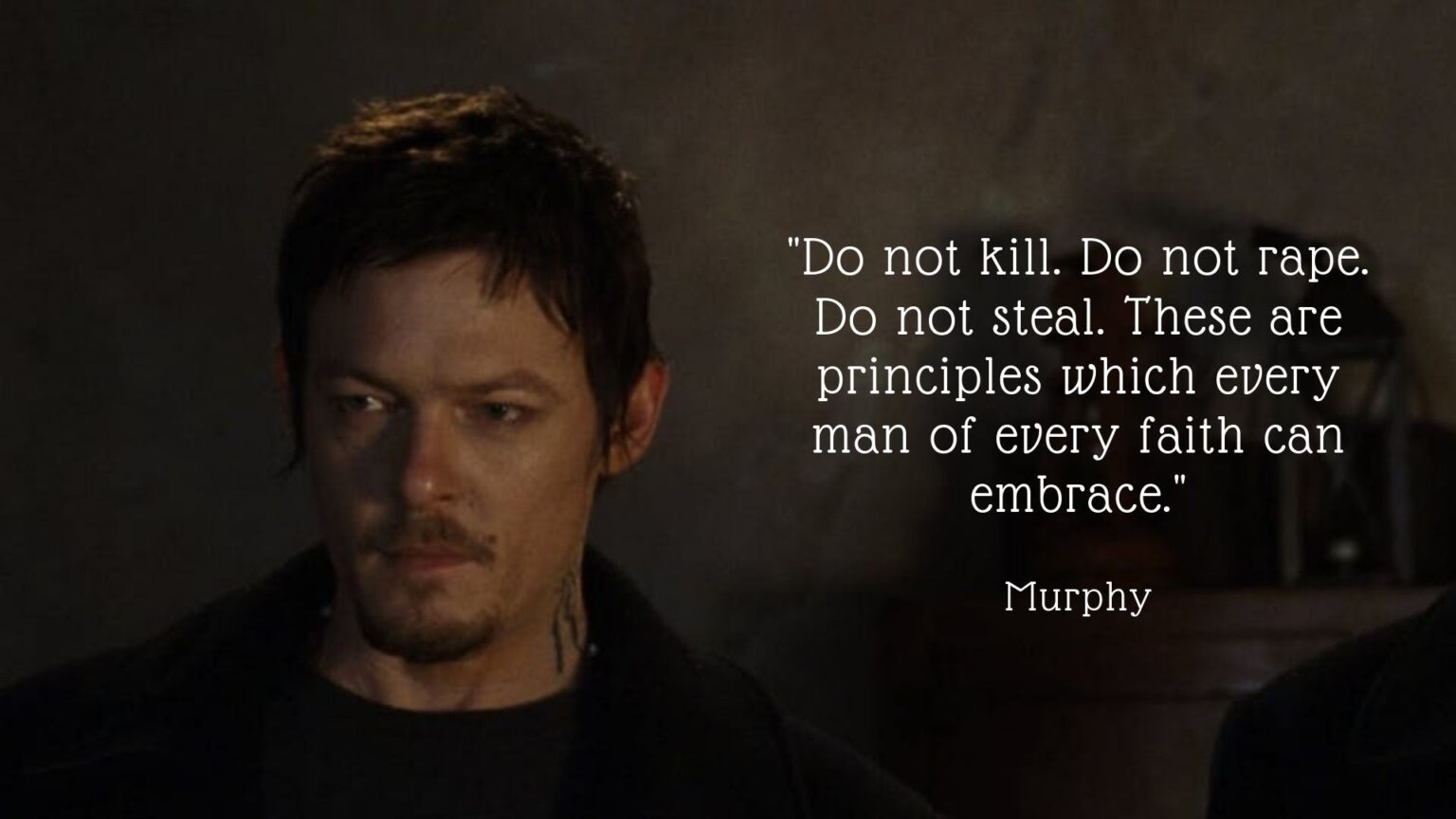 Best Boondock Saints quotes What are the most memorable lines from the