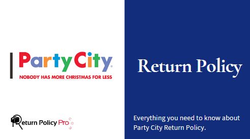 Party City Return Policy
