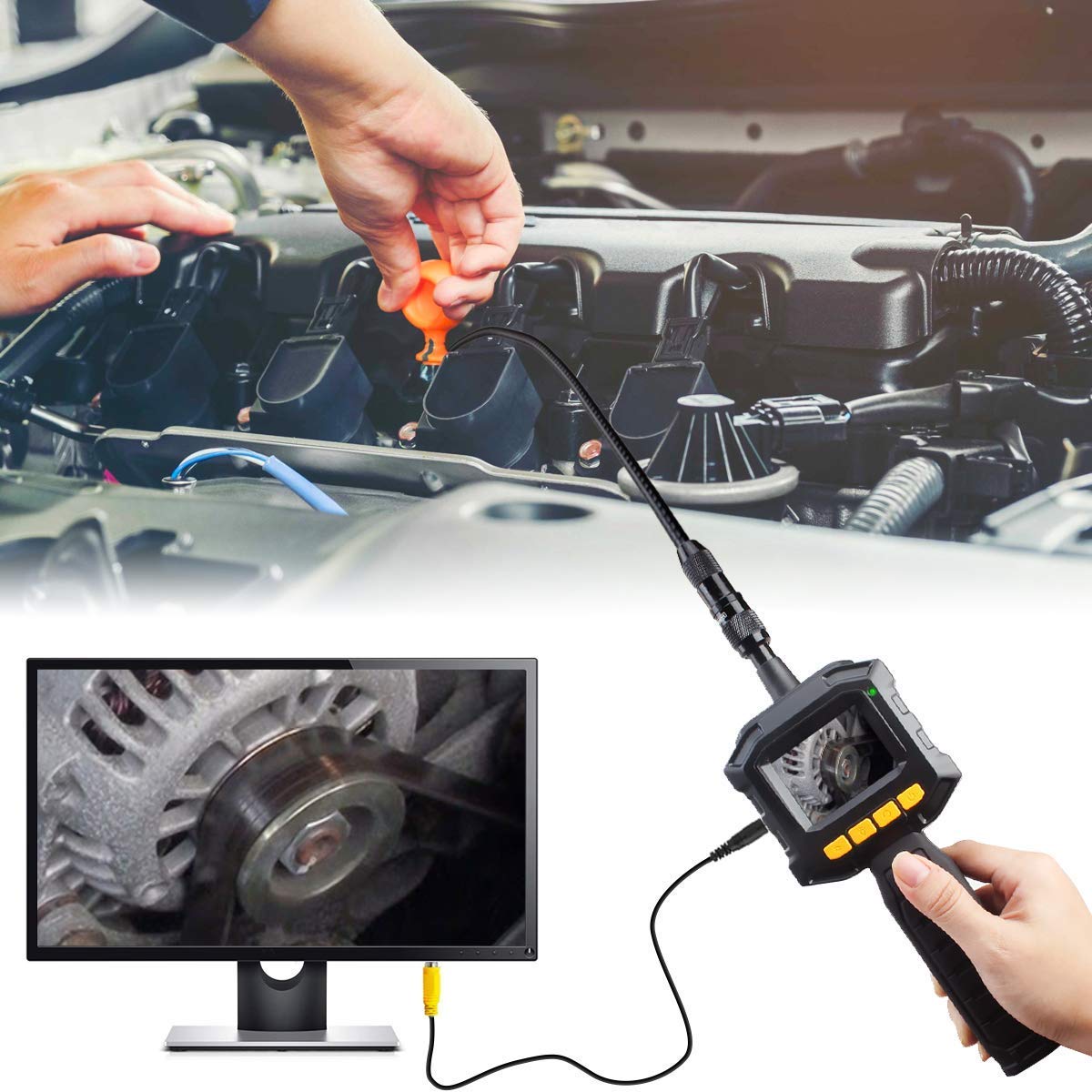 How to Use a Borescope to Repair Your Car Bare Foots World